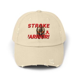 Stroke-Survivor-Stroke-Warrior-Unisex- Distressed Cap
