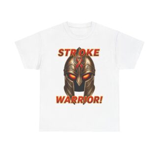 Stroke warrior t-shirt-Unisex -Heavy- Cotton- T-shirt-for-stroke-survivors